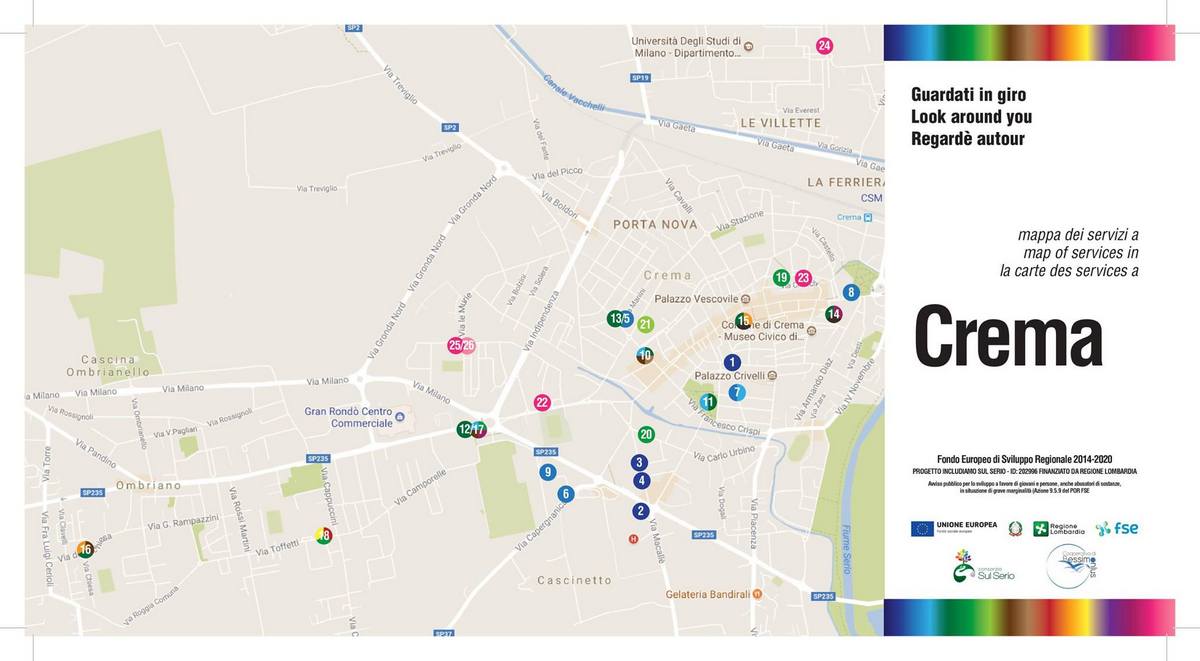 Online la Mappa dei Servizi di Crema