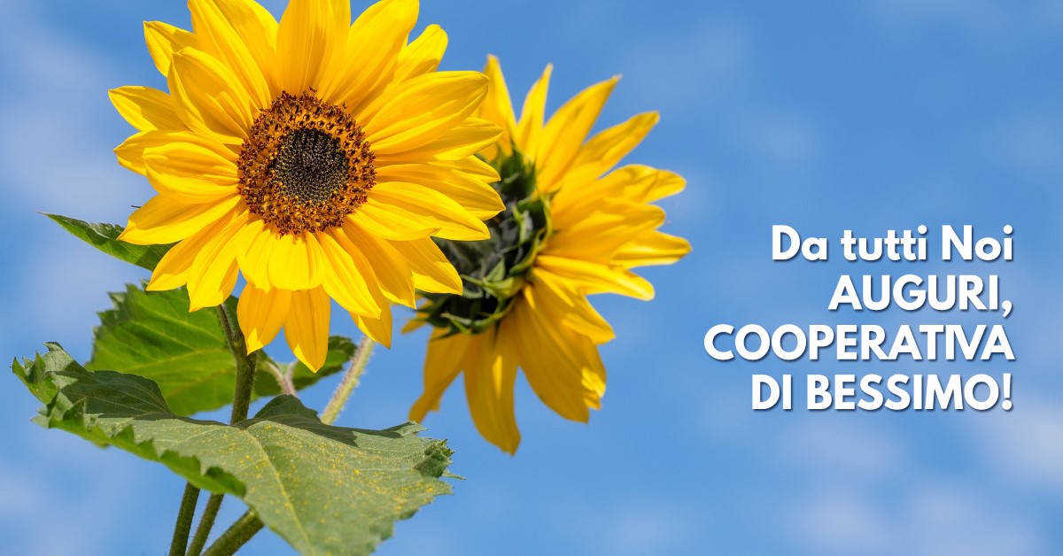 Auguri alla Cooperativa di Bessimo!