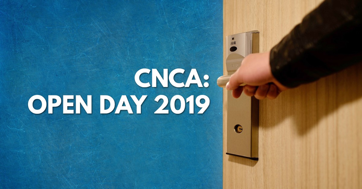 Open Day del CNCA 2019!