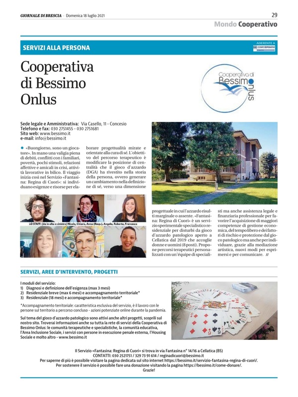 Il Servizio “Fantasina: Regina di cuori”