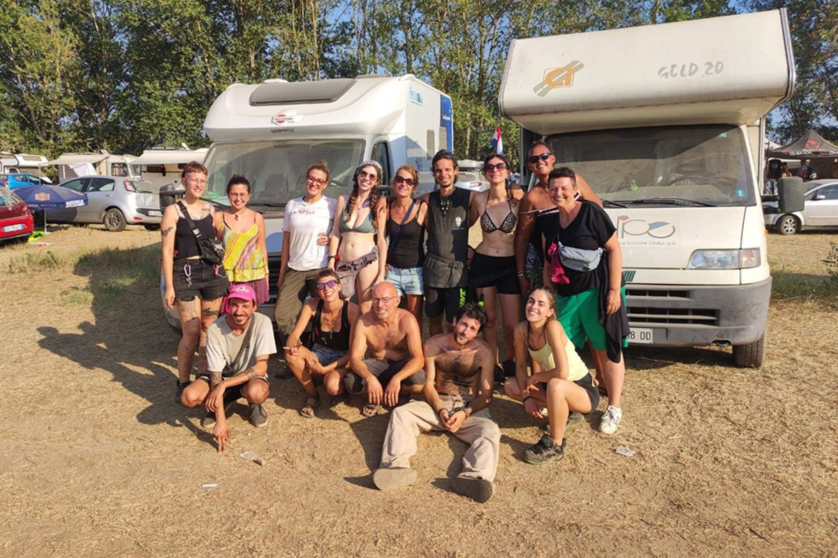 La Riduzione del danno al Teknival