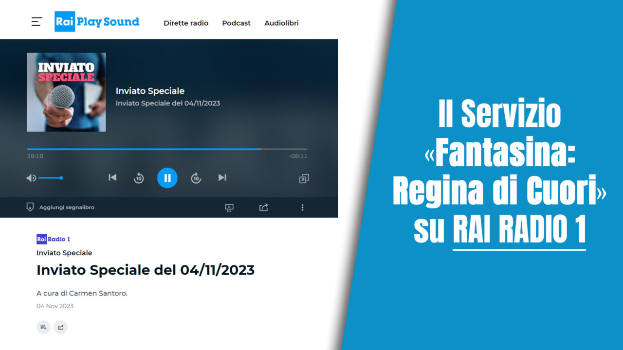 Il Servizio «Fantasina» su Rai Radio 1